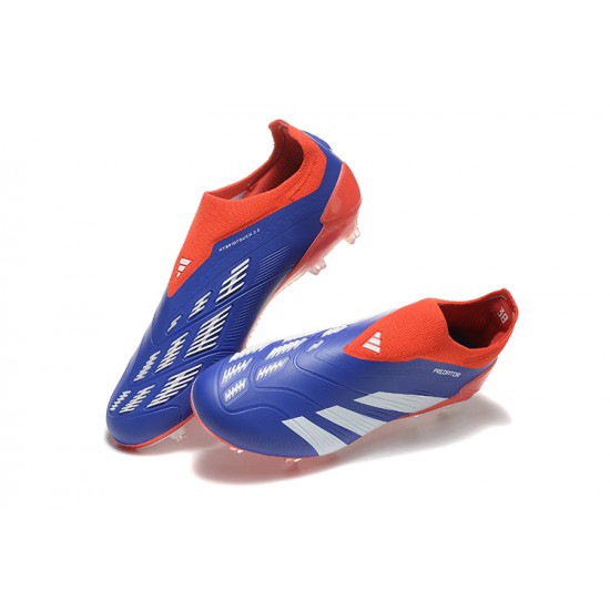 Adidas Predator Accuracy FG Blue Red Men's Football Boots