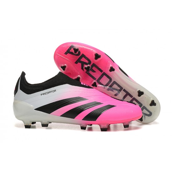 Adidas Predator Accuracy FG Pink Black Men's Football Boots