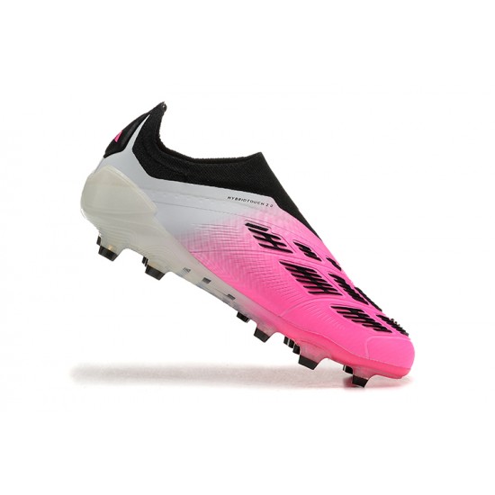 Adidas Predator Accuracy FG Pink Black Men's Football Boots