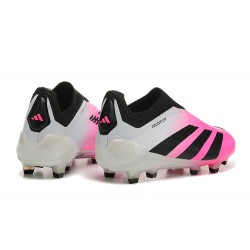 Adidas Predator Accuracy FG Pink Black Men's Football Boots