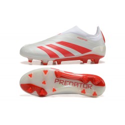 Adidas Predator Accuracy FG Red White Men's Football Boots