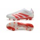 Adidas Predator Accuracy FG Red White Men's Football Boots