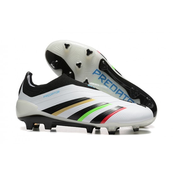 Adidas Predator Accuracy FG White Black Football Boots