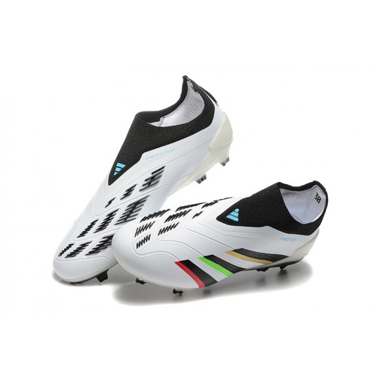 Adidas Predator Accuracy FG White Black Football Boots