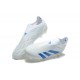 Adidas Predator Accuracy FG White and Blue Men's Football Boots