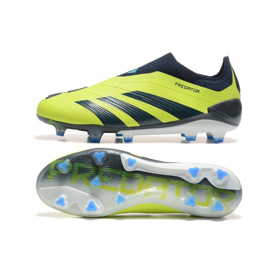 Adidas Predator Accuracy FG Yellow Black Men's Football Boots