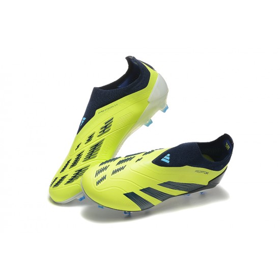 Adidas Predator Accuracy FG Yellow Black Men's Football Boots