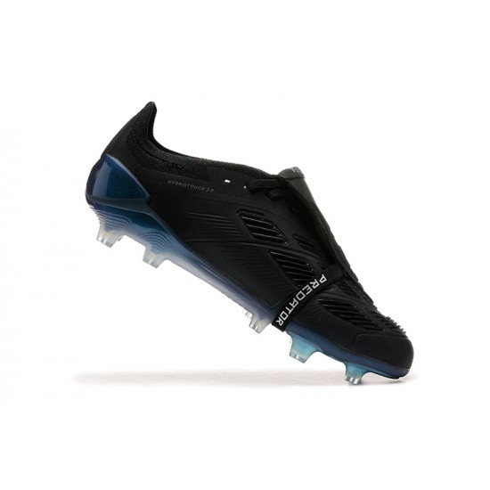 Adidas Predator Accuracy FG Black Blue Men's Football Boots