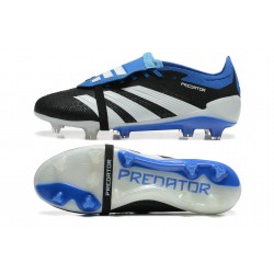 Adidas Predator Accuracy FG Black and Blue Football Boots