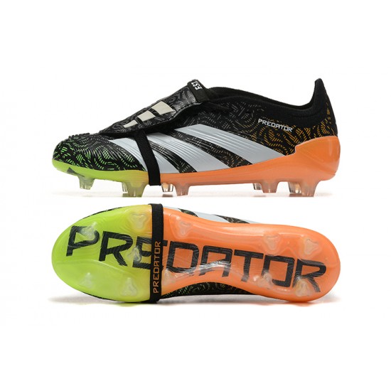 Adidas Predator Accuracy FG Black and Orange Men's Football Boots