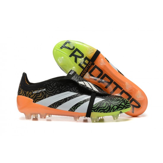 Adidas Predator Accuracy FG Black and Orange Men's Football Boots