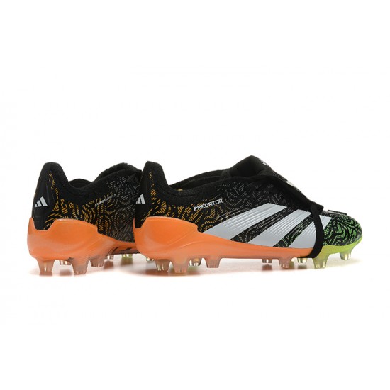 Adidas Predator Accuracy FG Black and Orange Men's Football Boots