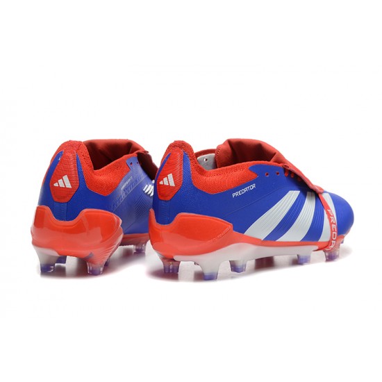 Adidas Predator Accuracy FG Blue Red Men's Football Boots