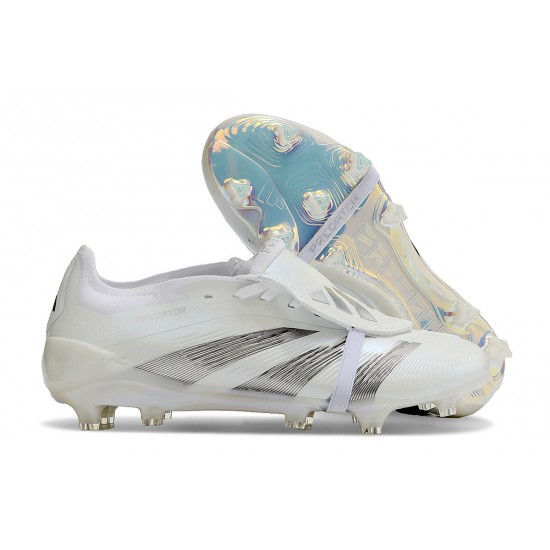 Adidas Predator Accuracy FG White Silver Men's Football Boots