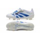 Adidas Predator Accuracy FG White and Blue Football Boots