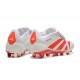 Adidas Predator Accuracy FG White and Red Football Boots