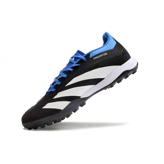 Adidas Predator 24 Elite TF Black and Blue Men's Football Boots