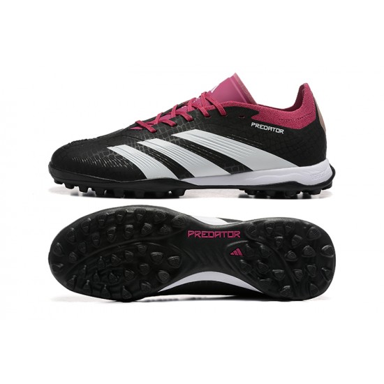 Adidas Predator 24 Elite TF Pink Black Men's Football Boots