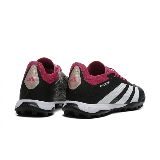 Adidas Predator 24 Elite TF Pink Black Men's Football Boots