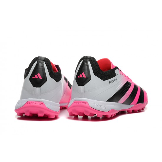 Adidas Predator 24 Elite TF Pink and Black Men's Football Boots