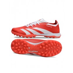 Adidas Predator 24 Elite TF Red and White Men's Football Boots