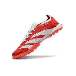 Adidas Predator 24 Elite TF Red and White Men's Football Boots