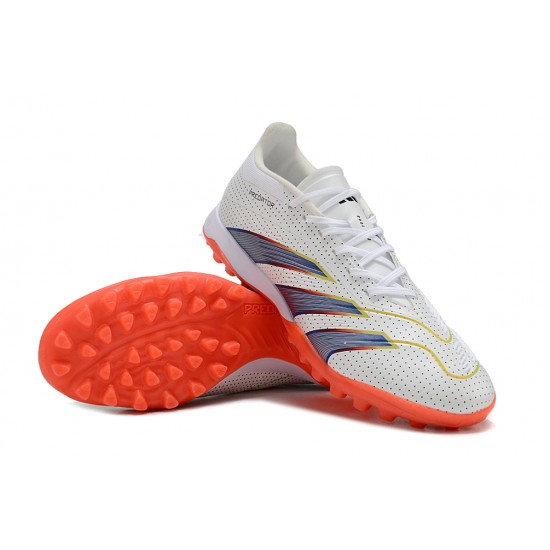 Adidas Predator 24 Elite TF White and Orange Men's Football Boots