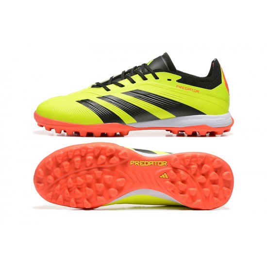 Adidas Predator 24 Elite TF Yellow and Black Football Boots