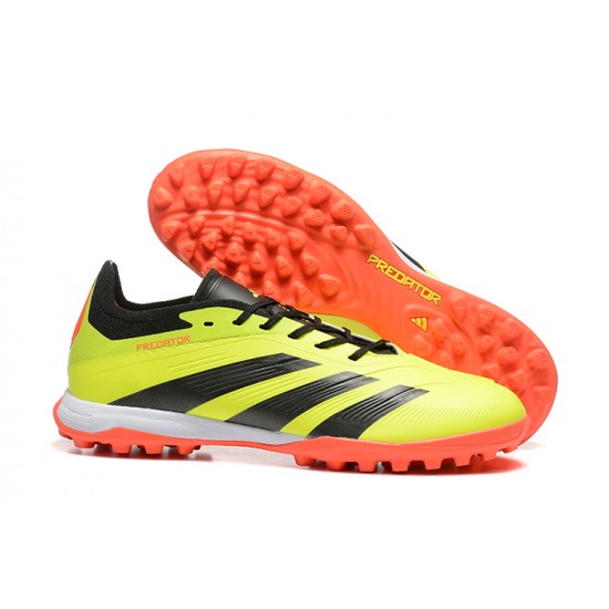 Adidas Predator 24 Elite TF Yellow and Black Football Boots