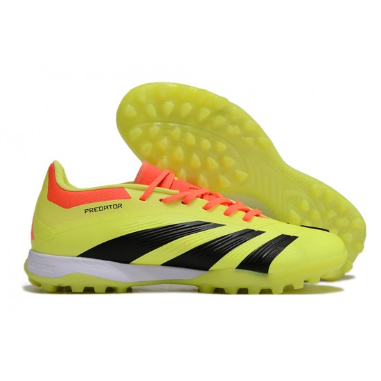 Adidas Predator 24 Elite TF Yellow and Black Men's Football Boots