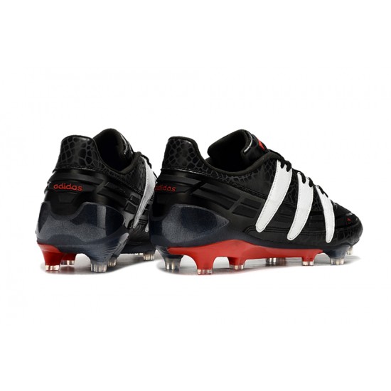 Adidas Predator Accelerator 94 FG Black White Men's Football Boots