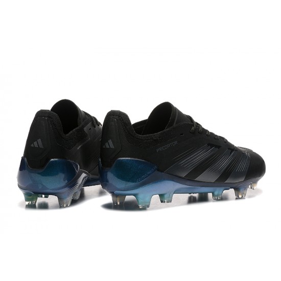 Adidas Predator Accuracy FG Black Blue Men's Football Boots