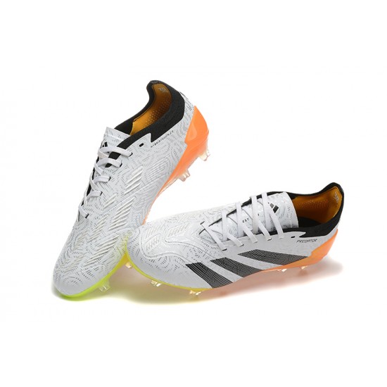 Adidas Predator Accuracy FG Black Orange Men's Football Boots