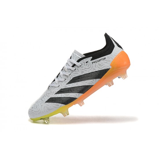 Adidas Predator Accuracy FG Black Orange Men's Football Boots