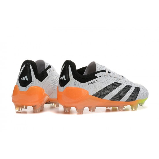 Adidas Predator Accuracy FG Black Orange Men's Football Boots