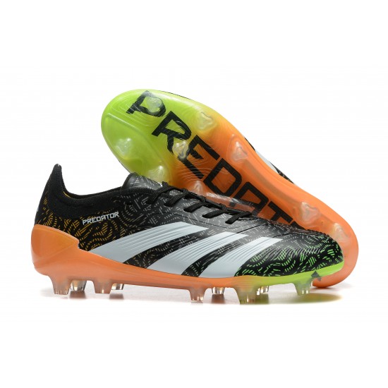 Adidas Predator Accuracy FG Black White Men's Football Boots