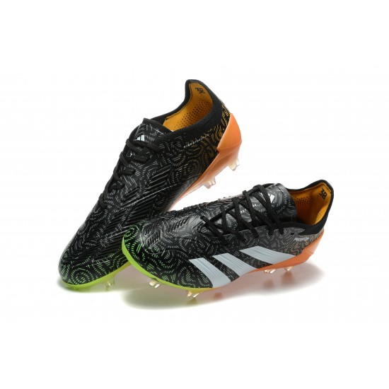 Adidas Predator Accuracy FG Black White Men's Football Boots