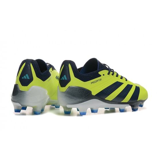 Adidas Predator Accuracy FG Black and Yellow Men's Football Boots