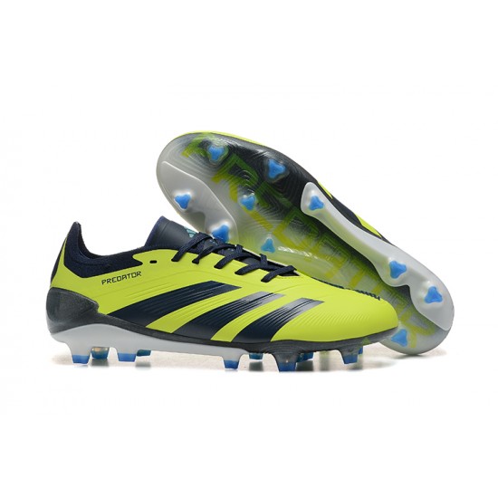 Adidas Predator Accuracy FG Black and Yellow Men's Football Boots