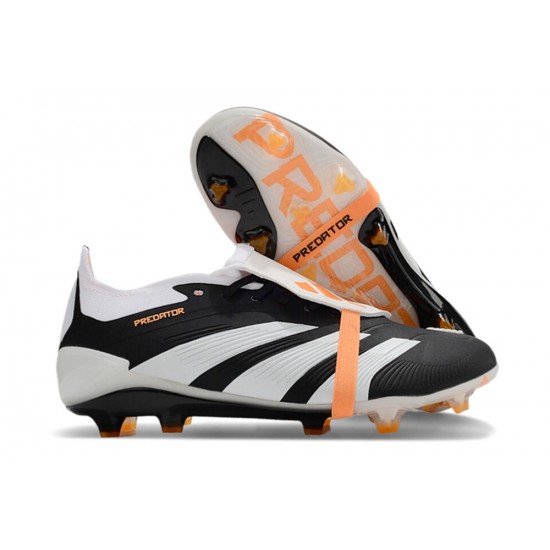 Adidas Predator Accuracy FG Boost Football Boots Black White Orange For Men/Women