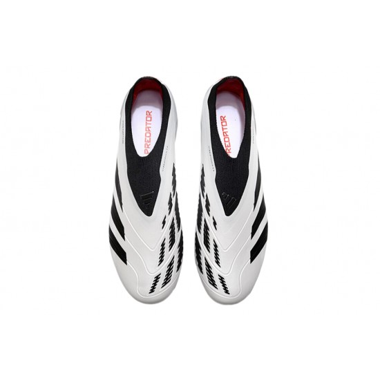 Adidas Predator Accuracy FG Boost Football Boots Black White Red For Men 