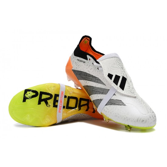 Adidas Predator Accuracy FG Boost Football Boots Black White Yellow For Men/Women