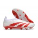 Adidas Predator Accuracy FG Boost Football Boots White Red For Men