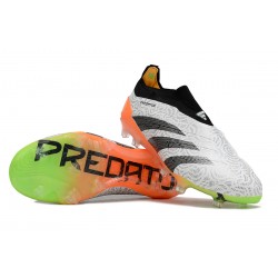 Adidas Predator Accuracy FG Low Football Boots Orange Black Grey For Men 