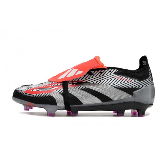 Adidas Predator Accuracy FG Low Football Boots Orange Black Silver For Men 