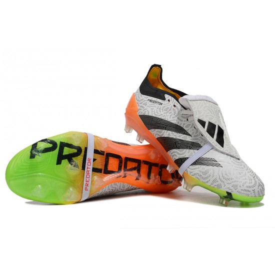 Adidas Predator Accuracy FG Low Football Boots Orange White Black For Men 