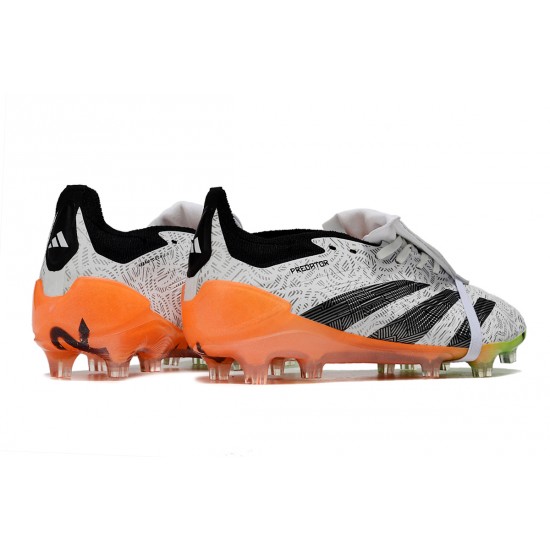 Adidas Predator Accuracy FG Low Football Boots Orange White Black For Men 