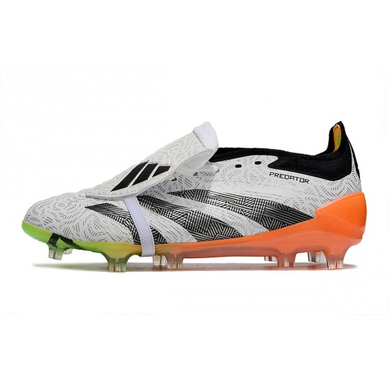 Adidas Predator Accuracy FG Low Football Boots Orange White Black For Men 