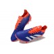 Adidas Predator Accuracy FG Low Football Boots Orange White Blue For Men 