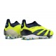 Adidas Predator Accuracy FG Low Football Boots Yellow Blue For Men 